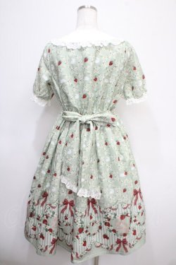 画像2: axes femme kawaii / ベリーフィールズワンピース M ミント Y-25-04-26-086-AX-OP-SZ-ZY