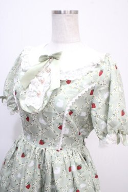 画像3: axes femme kawaii / ベリーフィールズワンピース M ミント Y-25-04-26-086-AX-OP-SZ-ZY
