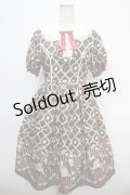 axes femme kawaii / ベリーフィールズワンピース M 茶 Y-25-04-26-087-AX-OP-SZ-ZI
