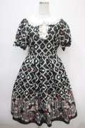 axes femme kawaii / ベリーフィールズワンピース M 黒 Y-25-04-26-088-AX-OP-SZ-ZY