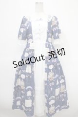 axes femme kawaii / 10thアニバーサリーワンピース  紺 Y-25-04-26-089-AX-OP-SZ-ZI