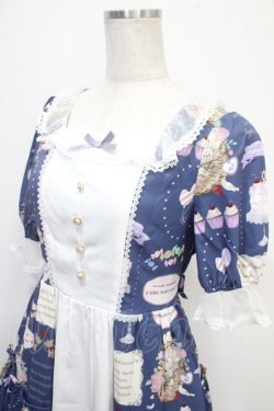 画像3: axes femme kawaii / 10thアニバーサリーワンピース  紺 Y-25-04-26-089-AX-OP-SZ-ZY