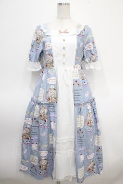 画像1: axes femme kawaii / 10thアニバーサリーワンピース  サックス Y-25-04-26-090-AX-OP-SZ-ZY