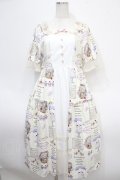 axes femme kawaii / 10thアニバーサリーワンピース  生成り Y-25-04-26-091-AX-OP-SZ-ZY