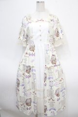 axes femme kawaii / 10thアニバーサリーワンピース  生成り Y-25-04-26-091-AX-OP-SZ-ZI