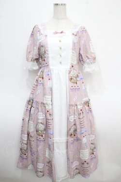 画像1: axes femme kawaii / 10thアニバーサリーワンピース  ピンク Y-25-04-26-092-AX-OP-SZ-ZY
