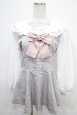画像1: Pal elfy / セーラーコンビネゾン F グレー Y-25-04-26-099-LO-OP-SZ-ZY