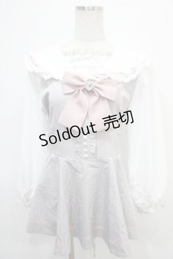 画像1: Pal elfy / セーラーコンビネゾン F グレー Y-25-04-26-099-LO-OP-SZ-ZY
