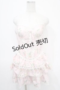 LACEMADE / サマーラブソング　コルセットドレス  ピンク Y-25-04-26-101-LO-OP-SZ-ZY