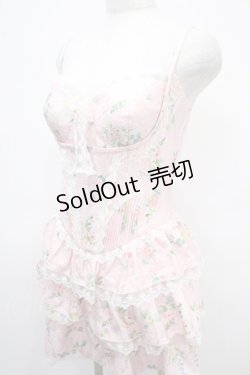 画像3: LACEMADE / サマーラブソング　コルセットドレス  ピンク Y-25-04-26-101-LO-OP-SZ-ZY