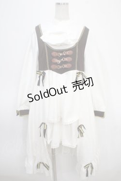 画像1: Favorite / favorite×code realizeカルディアワンピース  アイボリー Y-25-04-26-108-LO-OP-SZ-ZT058