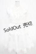BABY,THE STARS SHINE BRIGHT / Le lienジャンパースカート  オフ白 Y-25-04-26-110-BA-OP-SZ-ZY