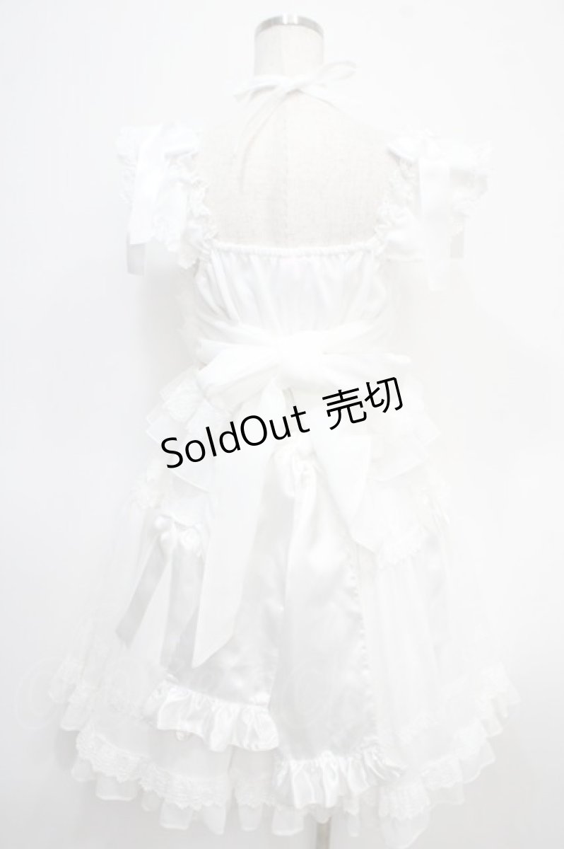 画像2: BABY,THE STARS SHINE BRIGHT / Le lienジャンパースカート  オフ白 Y-25-04-26-110-BA-OP-SZ-ZY (2)