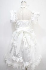 画像2: BABY,THE STARS SHINE BRIGHT / Le lienジャンパースカート  オフ白 Y-25-04-26-110-BA-OP-SZ-ZY (2)