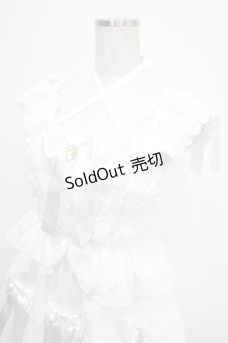 画像3: BABY,THE STARS SHINE BRIGHT / Le lienジャンパースカート  オフ白 Y-25-04-26-110-BA-OP-SZ-ZY (3)