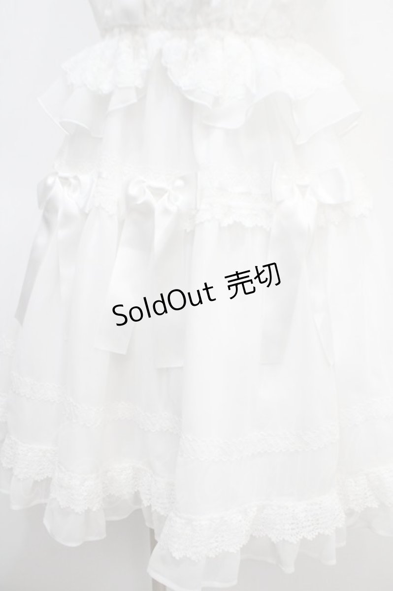 画像4: BABY,THE STARS SHINE BRIGHT / Le lienジャンパースカート  オフ白 Y-25-04-26-110-BA-OP-SZ-ZY (4)