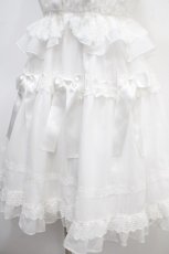 画像4: BABY,THE STARS SHINE BRIGHT / Le lienジャンパースカート  オフ白 Y-25-04-26-110-BA-OP-SZ-ZY (4)