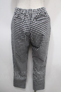画像2: axes femme / お花レースクロップド丈パンツ M 黒 Y-25-04-26-115-AX-PA-SZ-ZY