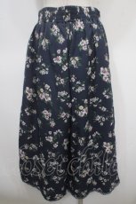 画像2: 【SALE】axes femme / ゆったりシルエットスカウチョ M 紺 Y-25-04-26-117-AX-PA-SZ-ZT217 (2)