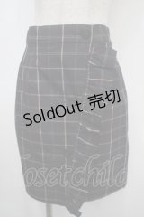 MILK / ラップミニスカート  黒 Y-25-04-26-130-ML-SK-SZ-ZT026