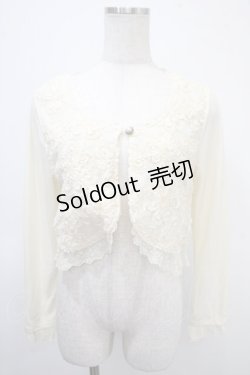 画像1: axes femme / ボレロ M キナリ Y-25-04-26-018-AX-TO-SZ-ZY