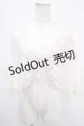 axes femme / カギ針使いレーシーボレロ M キナリ Y-25-04-26-019-AX-TO-SZ-ZY