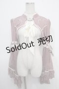 Ozz oneste / 着物袖レースボレロ  ピンク Y-25-04-26-032-OO-TO-SZ-ZY