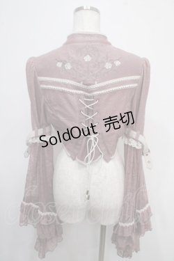 画像2: Ozz oneste / 着物袖レースボレロ  ピンク Y-25-04-26-032-OO-TO-SZ-ZY