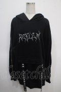 REFLEM / ジップデザインパーカー  黒 Y-25-04-26-033-PU-TO-SZ-ZY