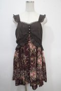 axes femme / キャミ重ねチュニック M ワイン Y-25-04-26-037-AX-OP-SZ-ZY