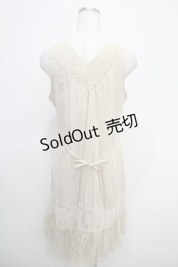 画像2: axes femme / ビジューｘレースワンピース M キナリ Y-25-04-26-038-AX-OP-SZ-ZY
