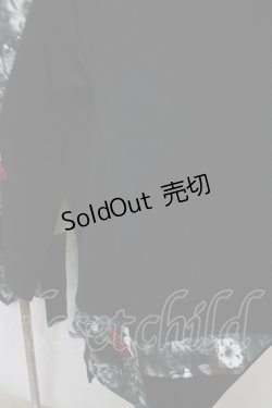 画像4: Qutie Frash / KIMONOカーディガン  黒×赤 Y-25-04-28-044-QU-TO-SZ-ZY