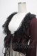 画像3: Qutie Frash / 蜘蛛の巣レース レースアップボレロ  ワイン×黒 Y-25-04-28-052-QU-TO-SZ-ZY (3)
