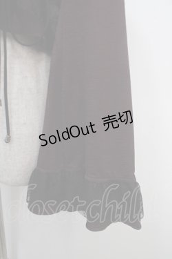 画像4: Qutie Frash / 蜘蛛の巣レース レースアップボレロ  ワイン×黒 Y-25-04-28-052-QU-TO-SZ-ZY