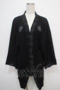 気楡茶閃洸(Qutie Frash) / 法被カーデ  黒 Y-25-04-28-053-QU-TO-SZ-ZY