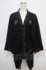 気楡茶閃洸(Qutie Frash) / 法被カーデ  黒 Y-25-04-28-053-QU-TO-SZ-ZY