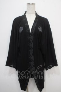 気楡茶閃洸(Qutie Frash) / 法被カーデ  黒 Y-25-04-28-053-QU-TO-SZ-ZY