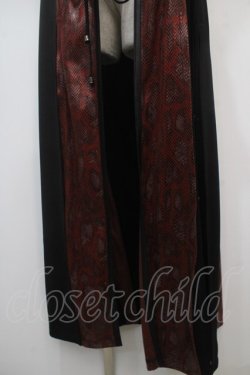 画像5: Qutie Frash / ベルトロングベスト  黒×赤 Y-25-04-28-058-QU-TO-SZ-ZY
