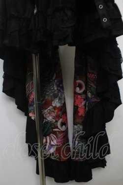 画像4: Qutie Frash / コルセットスカート  黒×赤 Y-25-04-28-064-QU-SK-SZ-ZY