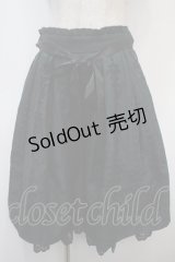 axes femme / 花フロッキープリントスカート M グリーン Y-25-04-28-071-AX-SK-SZ-ZI
