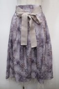 axes femme / アイスローズ柄スカート F ピンク Y-25-04-28-074-AX-SK-SZ-ZY