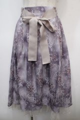 axes femme / アイスローズ柄スカート F ピンク Y-25-04-28-074-AX-SK-SZ-ZY