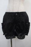 Ozz Croce / サイドポケットショートパンツ  黒 Y-25-04-28-080-OO-PA-SZ-ZY