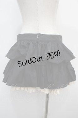画像2: Na+H / フリルスカート  黒 Y-25-04-28-085-PU-SK-SZ-ZY