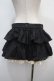 画像2: Na+H / フリルスカート  黒 Y-25-04-28-085-PU-SK-SZ-ZY (2)