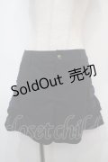 axes femme POETIQUE / リボンショートパンツ M 紺 Y-25-04-28-097-AX-PA-SZ-ZY