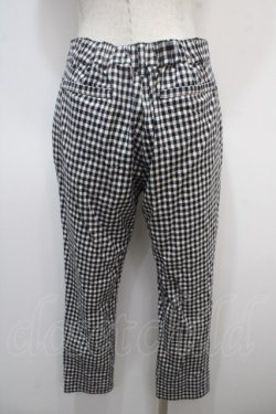 画像2: axes femme / お花レースクロップド丈パンツ M 黒 Y-25-04-28-099-AX-PA-SZ-ZY