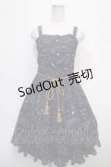 axes femme kawaii / 【Disney】ファンタジア/ワンピース M 紺 Y-25-04-28-100-AX-OP-SZ-ZI