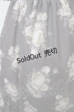 画像3: axes femme / クラシカルフラワーワンピース/ミュルーズ染織美術館コラボ F 茶 Y-25-04-28-015-AX-OP-SZ-ZI