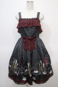 axes femme kawaii / 猫会ジャンスカ M 黒 Y-25-04-28-017-AX-OP-SZ-ZY